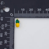 18K Gold PVD Pineapple fruit charm - Tarnish Resistant