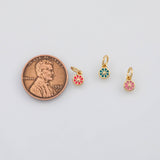 18K Gold PVD Orange lemon lime fruit charm - Tarnish Resistant