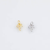 18K Gold PVD Palm Tree charm - Tarnish Resistant
