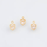 18K Gold PVD Strawberry fruit charm - Tarnish Resistant