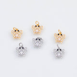 18K Gold PVD Dainty Butterfly Charm 9mm Charm 22k Pendant Charms - Tarnish Resistant