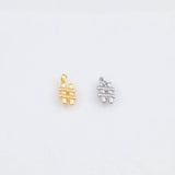 18K Gold pvd 22k Pound Sign Charm 8x14mm Number Hashtag Hash No. Sign Charm Pendant Charms - Tarnish Resistant