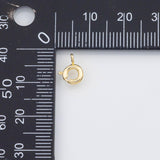18K Gold PVD Spring Ring Lobster Clasps Clasp 4mm 6mm 7mm 22k s Gold Charms - Tarnish Resistant