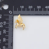 18K Gold PVD Cat Charm9x11mm7x10mm s Gold Charms - Tarnish Resistant