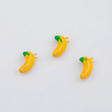 18K Gold PVD Banana fruit charm - Tarnish Resistant