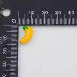 18K Gold PVD Banana fruit charm - Tarnish Resistant