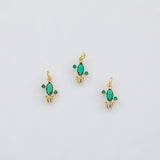18K Gold PVD Cactus charm - Tarnish Resistant