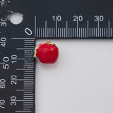 18K Gold PVD Apple fruit charm - Tarnish Resistant
