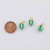 18K Gold PVD Watermelon fruit charm - Tarnish Resistant