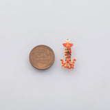 Colorful Squid Enamel Charm 18K Gold PVD Ion Plated Tarnish Resistant