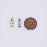 18K Gold PVD Fish Charm - Tarnish Resistant