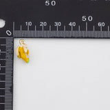 18K Gold PVD Banana fruit Charm - Tarnish Resistant