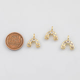 18K Gold PVD Rainbow Charm - Tarnish Resistant
