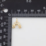 18K Gold PVD Rainbow Charm - Tarnish Resistant