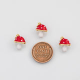 18K Gold PVD Mushroom charm - Tarnish Resistant