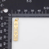 18K Gold PVD Mom mama Charm - Tarnish Resistant