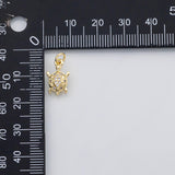 18K Gold PVD Turtle charm s Gold Charms - Tarnish Resistant