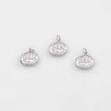 18K Gold PVD Mountain nature scenery charm s Gold Charms - Tarnish Resistant