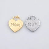 18K Gold PVD Mom mother's day charm - Tarnish Resistant