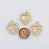 18K Gold PVD Mom mother's day charm - Tarnish Resistant