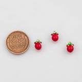 18K Gold PVD Tomato fruit charm Charms - Tarnish Resistant