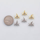 18K Gold PVD Moon charm s Charms - Tarnish Resistant