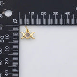 18K Gold PVD Moon charm s Charms - Tarnish Resistant