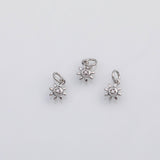 18K Gold PVD Dainty Sun charm charm charm s Charms - Tarnish Resistant