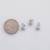 18K Gold PVD Dainty Sun charm charm charm s Charms - Tarnish Resistant