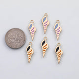 18K Gold PVD Strawberry charm 22k s Gold Charms - Tarnish Resistant