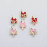 18K Gold PVD Love Heart charm s Gold Charms - Tarnish Resistant