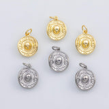 18K Gold PVD Sombrero cowboy hat charm s Charms - Tarnish Resistant