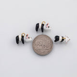18K Gold PVD 3D Pa Charm enamel charm s Charms - Tarnish Resistant