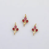 18K Gold PVD Balloon charm enamel charm charm s Charms - Tarnish Resistant
