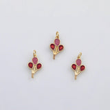 18K Gold PVD Balloon charm enamel charm charm s Charms - Tarnish Resistant
