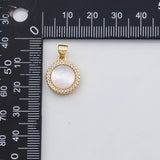 18K Gold PVD Double Starfish charm s Gold Charms - Tarnish Resistant