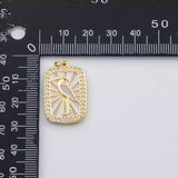 18K Gold PVD Bird charm s Gold Charms - Tarnish Resistant