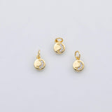 18K Gold PVD Moon charm s Charms - Tarnish Resistant