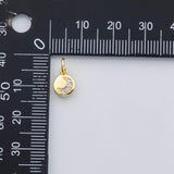 18K Gold PVD Moon charm s Charms - Tarnish Resistant