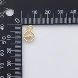 18K Gold pvd Evil eye charm s Charms - Tarnish Resistant