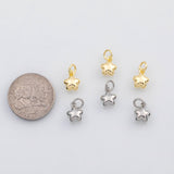 18K Gold PVD Star charm s Charms - Tarnish Resistant