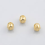 18K Gold PVD 3D Pig charm s Charms - Tarnish Resistant