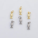 18K Gold PVD Fish charm - Tarnish Resistant