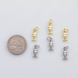 18K Gold PVD Fish charm - Tarnish Resistant