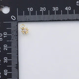 18K Gold pvd Pound sign number sign charm - Tarnish Resistant