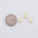 18K Gold PVD Lobster clasp charm - Tarnish Resistant