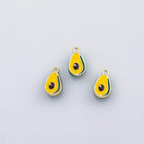 18K Gold PVD Avocado charm - Tarnish Resistant