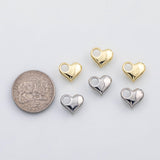18K Gold PVD Heart charm - Tarnish Resistant