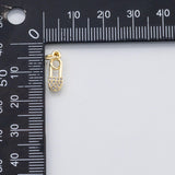18K Gold PVD Clothespin charm s Charms - Tarnish Resistant