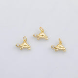 18K Gold PVD Turtle tortoise charm s Charms - Tarnish Resistant